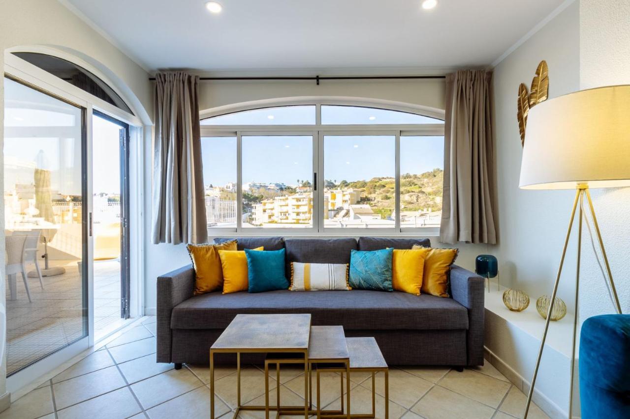 Top Renoviertes Apartment Mit Grosser Terrasse Albufeira Exteriör bild
