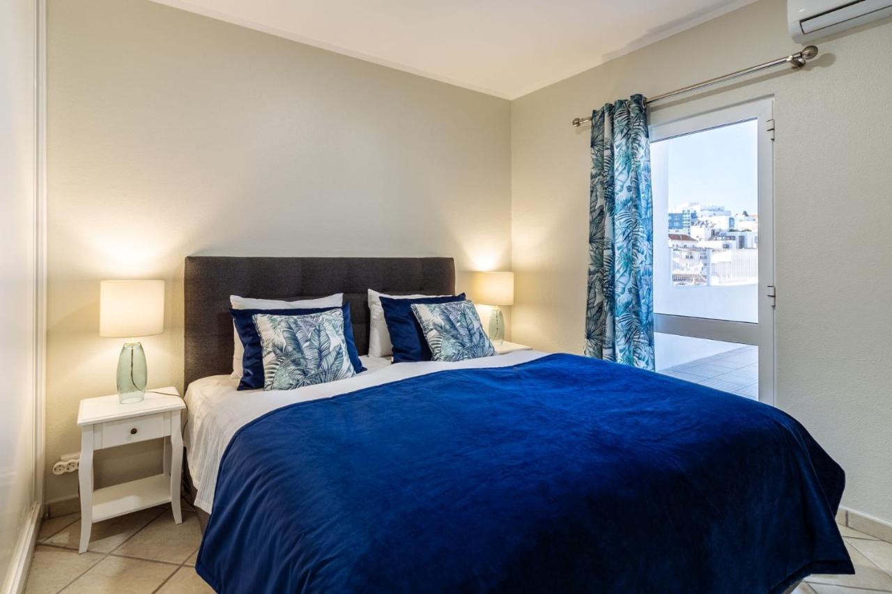 Top Renoviertes Apartment Mit Grosser Terrasse Albufeira Exteriör bild